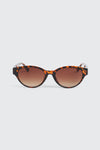 Lunettes de soleil œil de chat ovales
