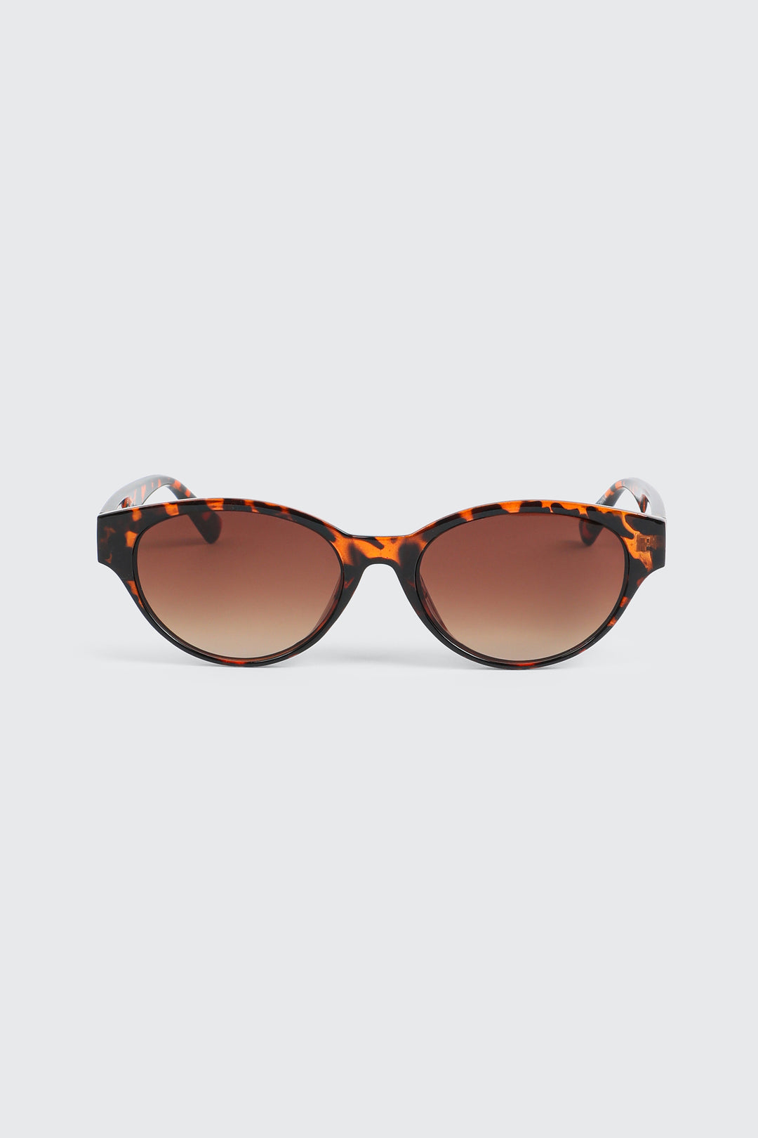 Slim Oval Cateye Sunglasses