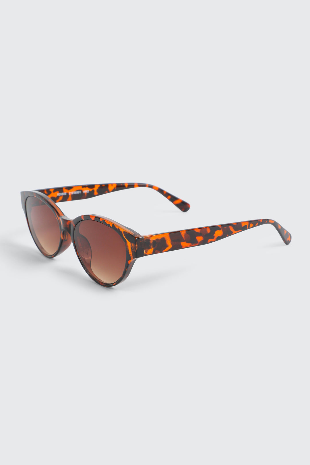 Slim Oval Cateye Sunglasses