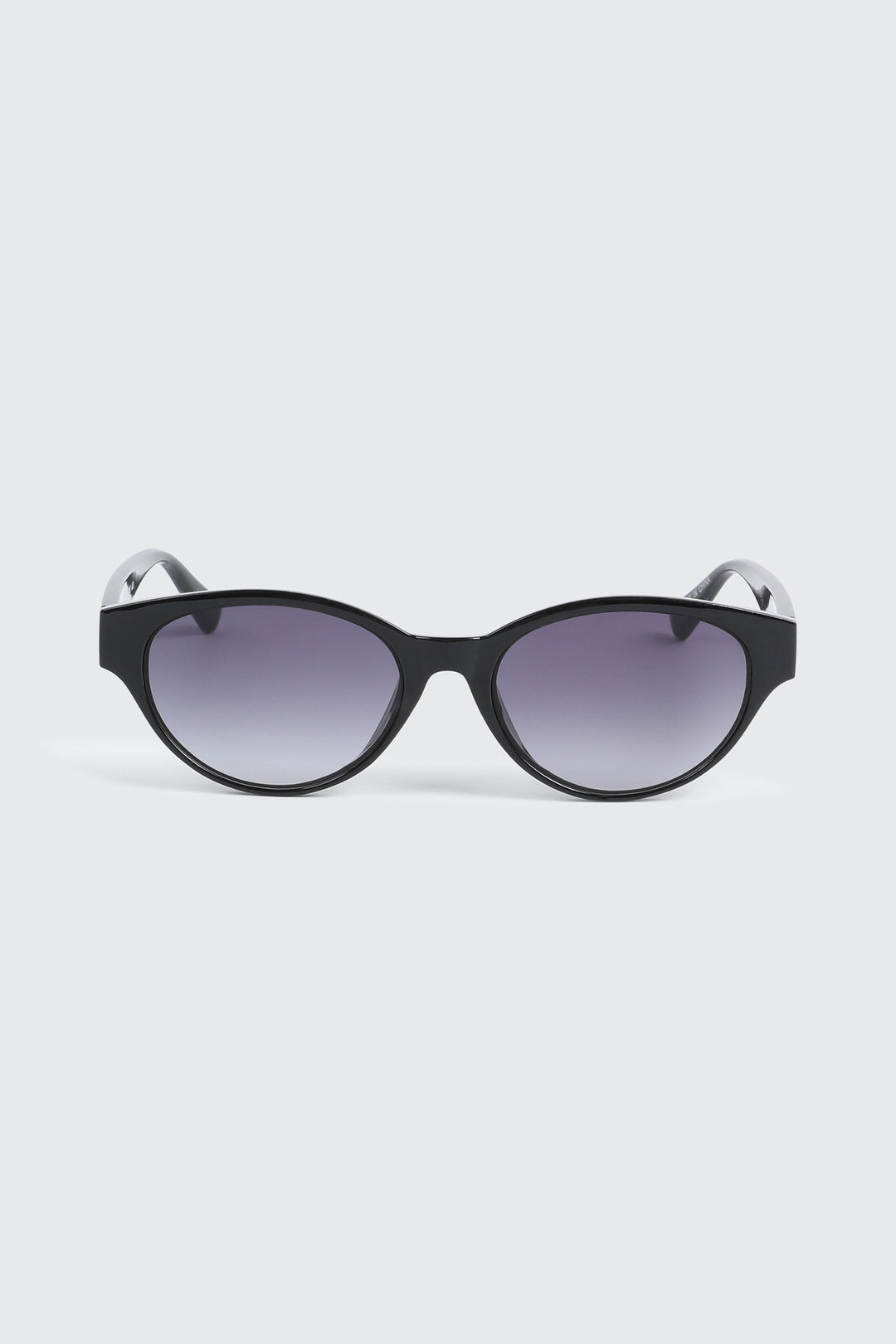 Slim Oval Cateye Sunglasses