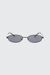 Slim Oval Sunglasses