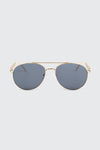 Chain-Link Aviator Sunglasses