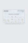 9-Pack Hoop and Stud Earrings