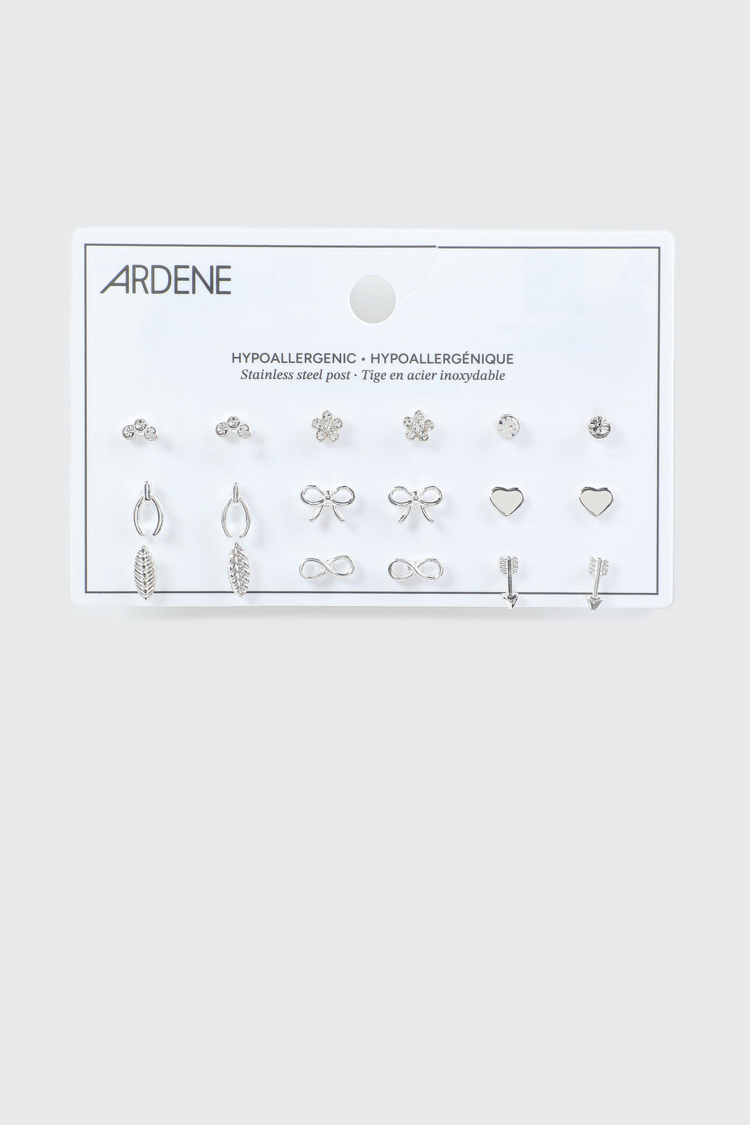 9-Pack Assorted Earrings