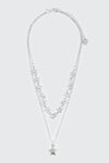 Collier deux rangs étoilé