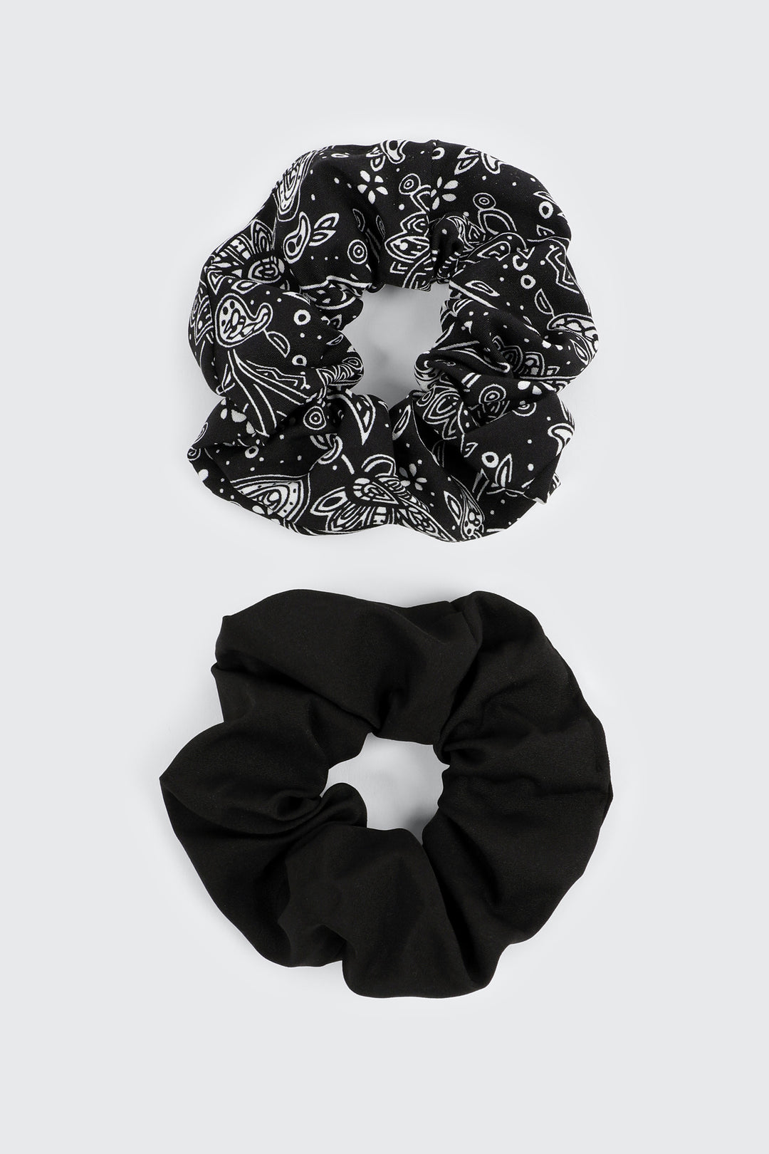2-Pack Paisley Scrunchies