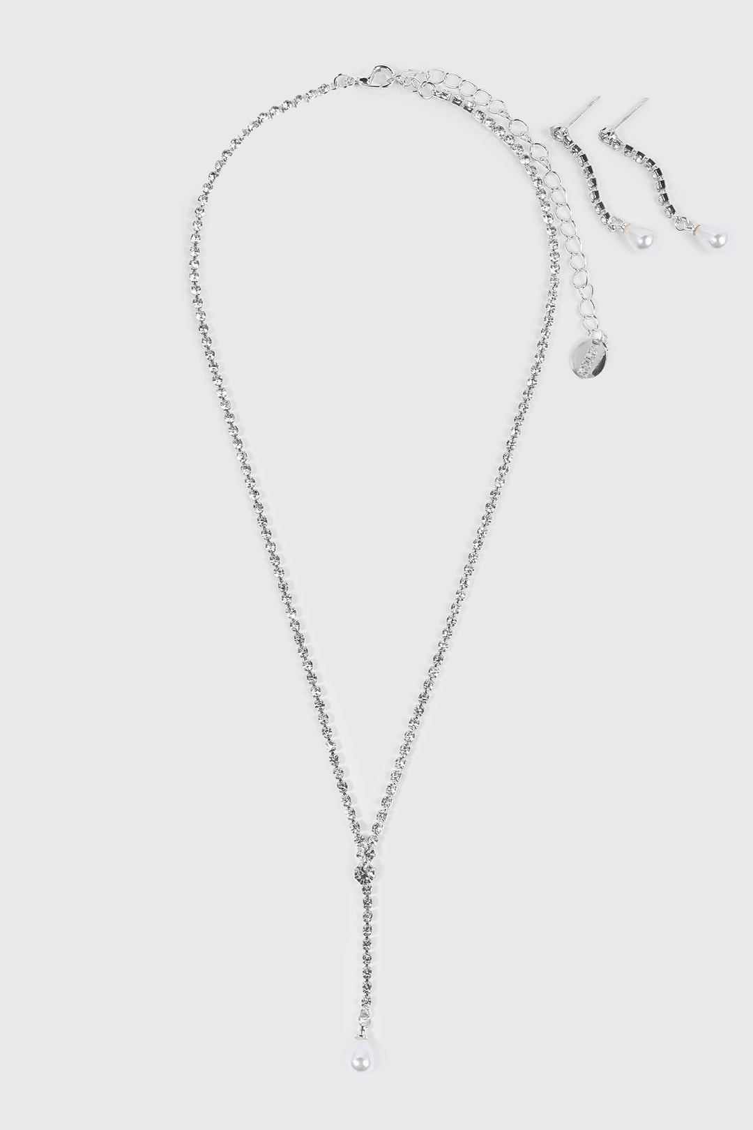 Y Shape Necklace and Earrings Set