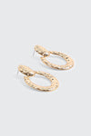 Boucles d'oreilles style heurtoir