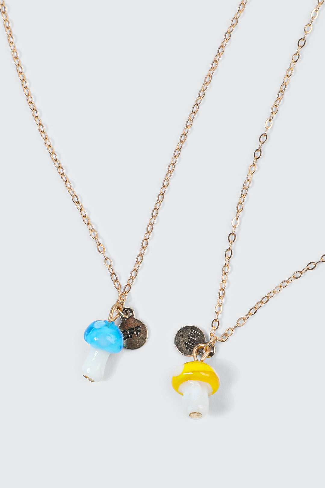 2-Pack Mushroom BFF Necklaces