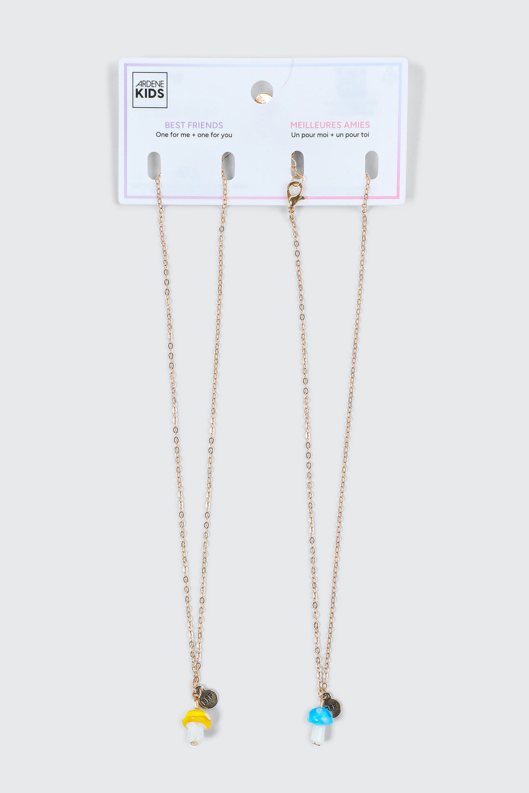 2-Pack Mushroom BFF Necklaces