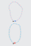 2-Pack Turtle & Fish Necklaces