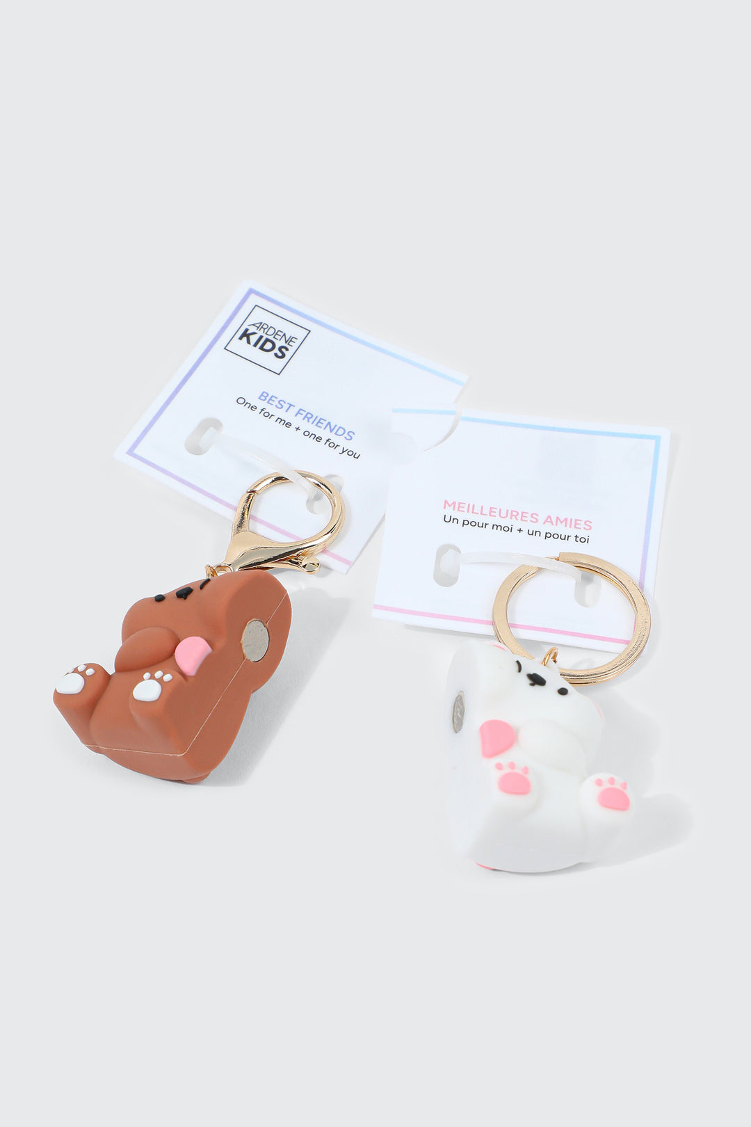 2-Pack Bear BFF Keychains