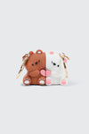 2-Pack Bear BFF Keychains