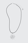 Swirl Sun Cord Necklace