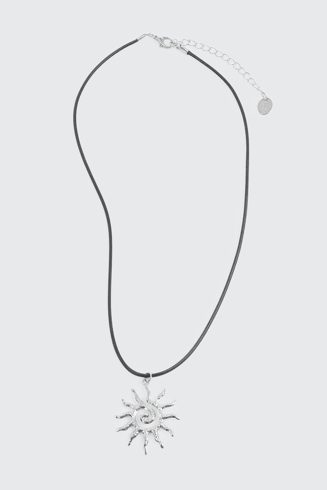Swirl Sun Cord Necklace