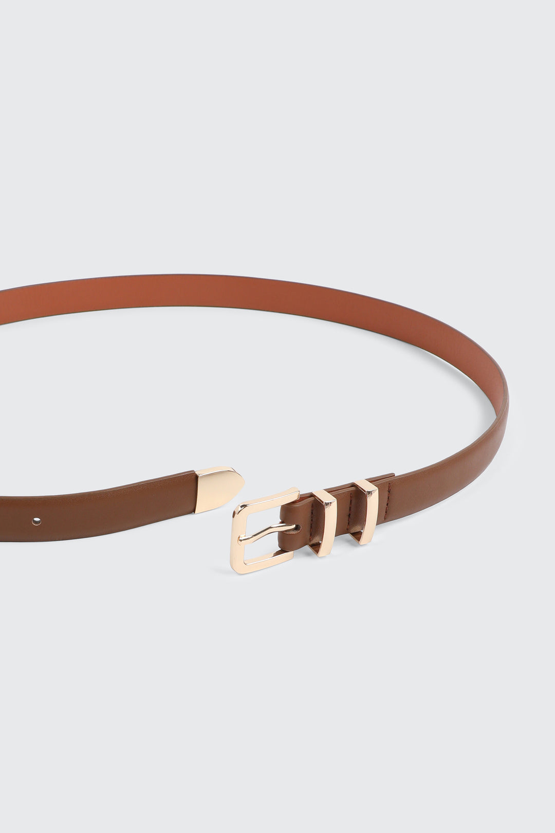 Belt with Metal Tip