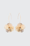 Boucles-d'oreilles fleurs en filigrane