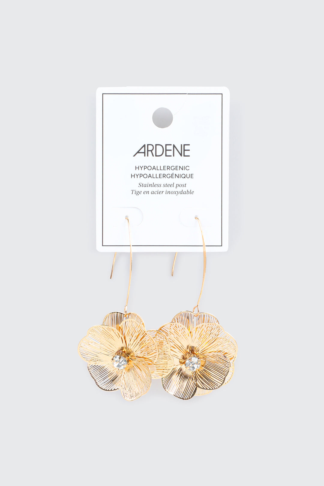 Boucles-d'oreilles fleurs en filigrane