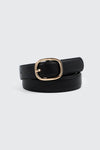 Oval Buckle Belt