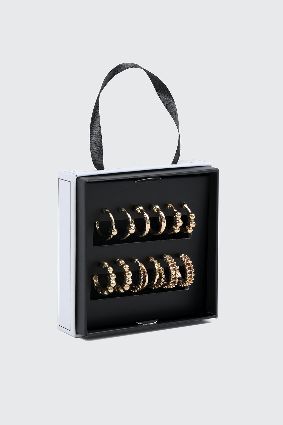 Lot de 6 paires de mini boucles d'oreilles