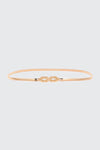 Gold Toned Nautical Knot Belt