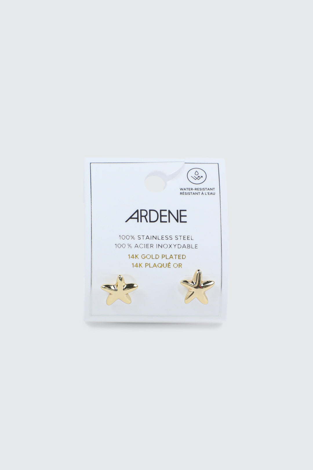 Stainless Steel Starfish Studs