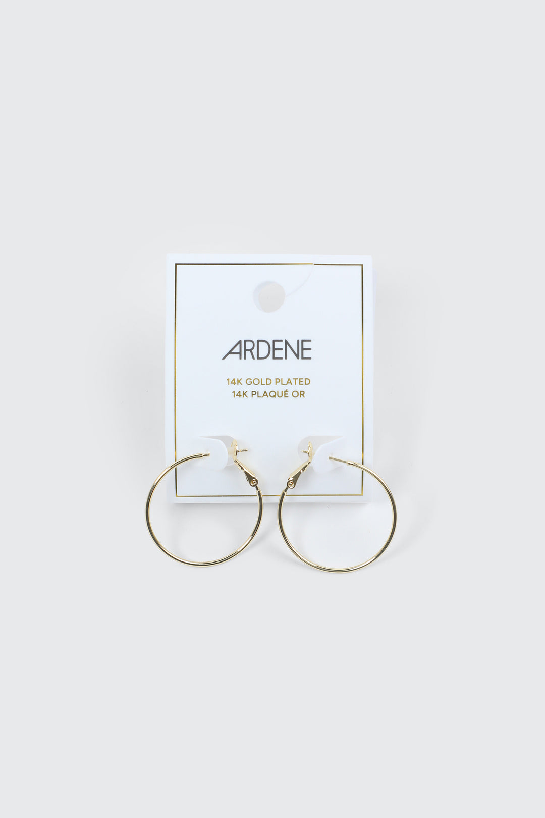 Anneaux plaqués or 14K