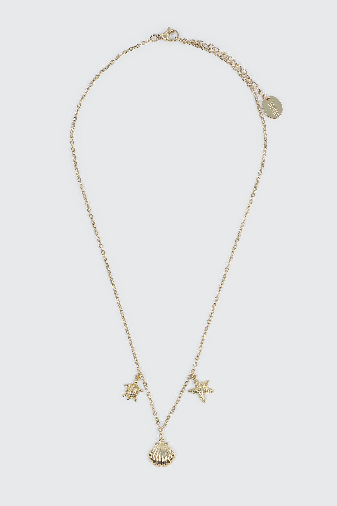 Stainless Steel Charm Necklace