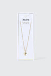 14K Gold Plated Mushroom Necklace