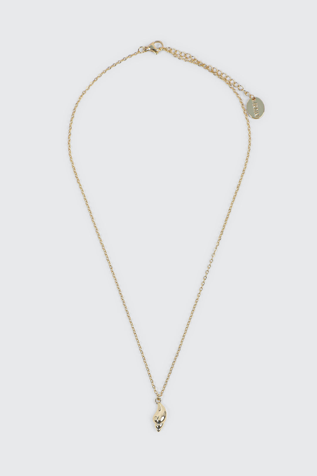 Collier coquillage acier inoxydable