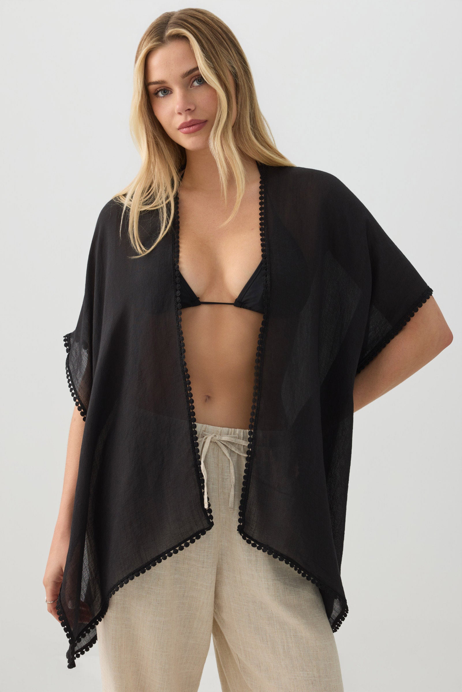 Crochet Trim Swim Cover Up – Ardene