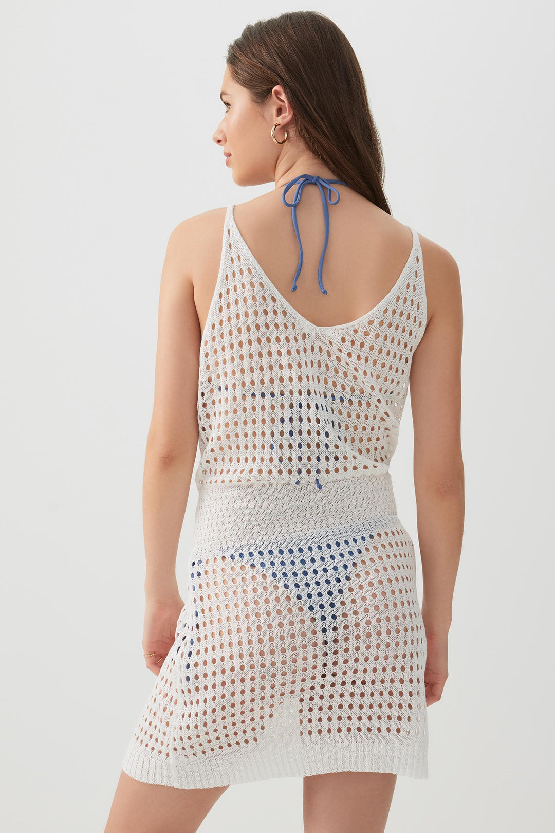 Cinched Waist Dress Cover Up