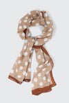 Foulard léger à pois