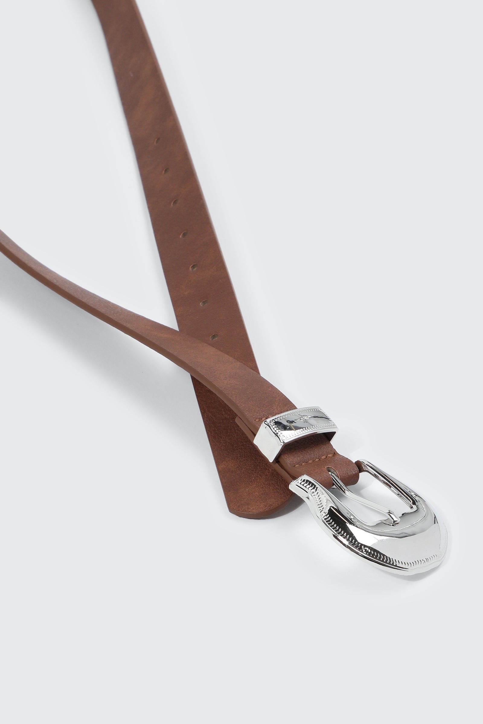 【BROWN】Western buckle belt Western Buckle Belt – Ardene