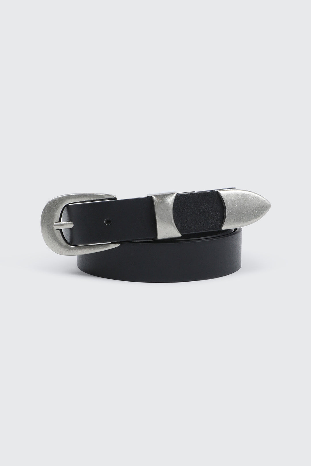 Woven Oval Buckle Belt