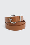 Round Buckle Belt