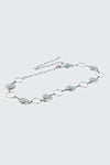 Medallion Chain Belt with Stones