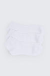 3-pack Scalloped Edge Demi Crew Socks