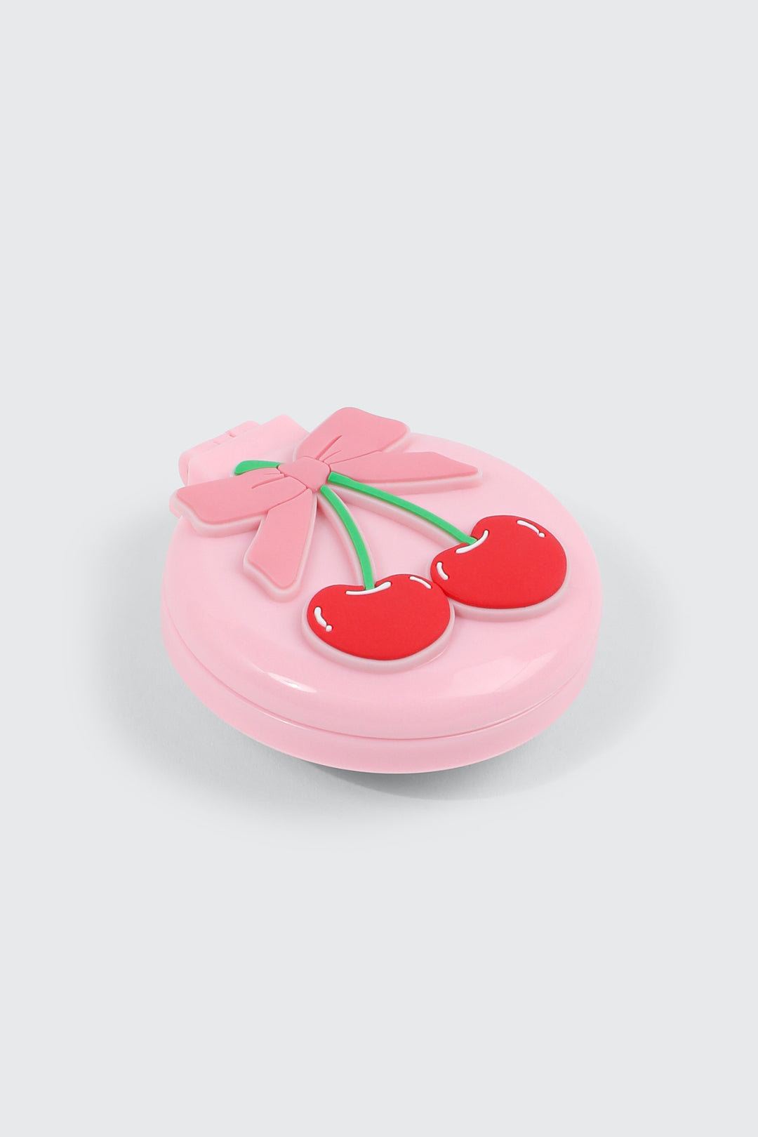 Compact Cherry Hairbrush