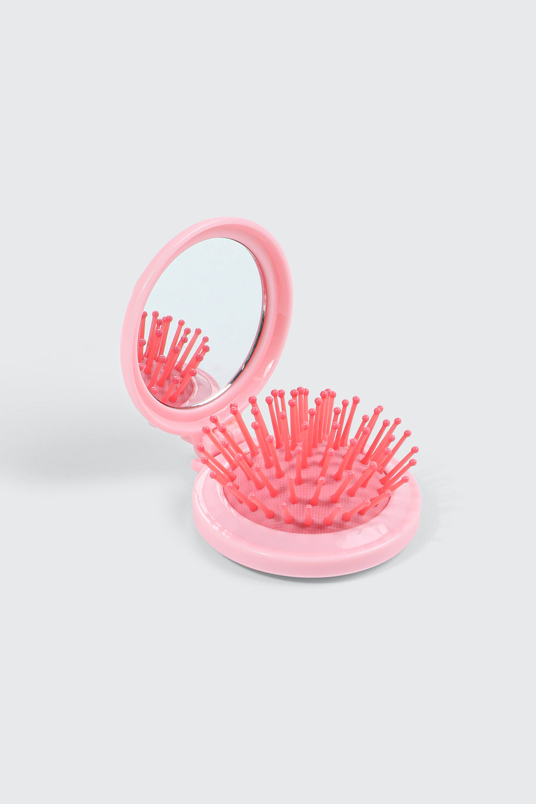 Compact Cherry Hairbrush