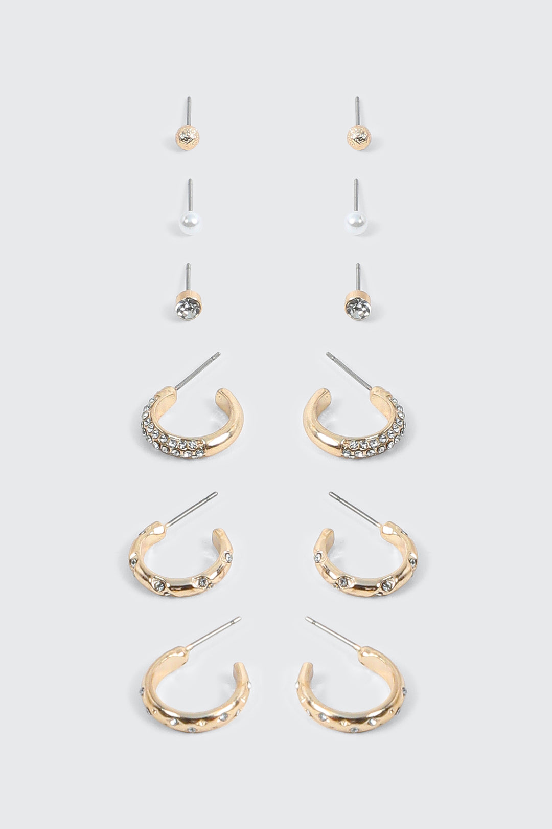 6-Pack Mixed Earrings Set