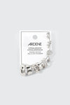 Lot de 12 boucles d'oreilles mixtes