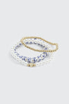 Lot de 3 bracelets empilables