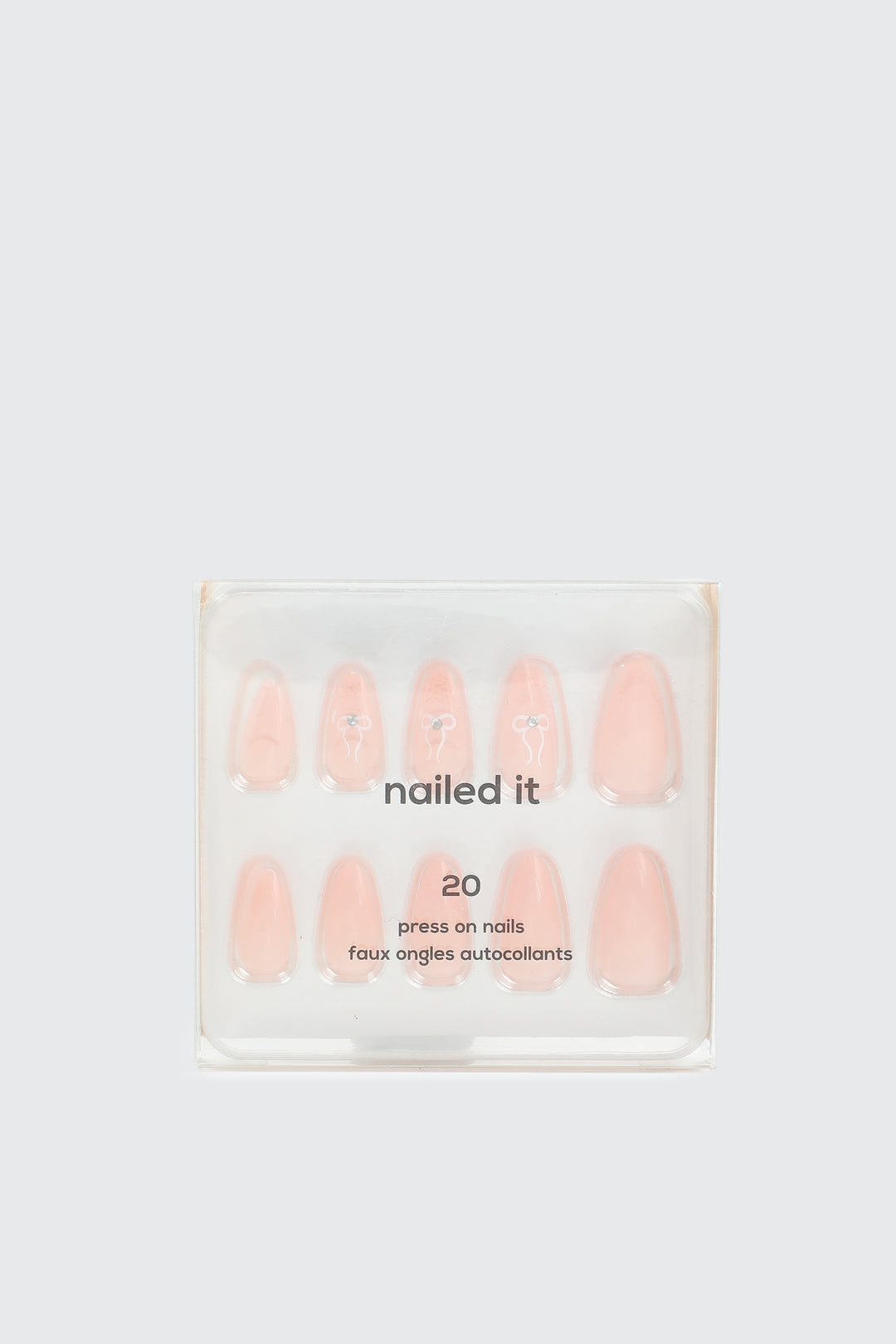 20-Pack Self Adhesive Press On Nails