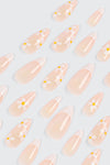 20-Pack Floral Press On Nails