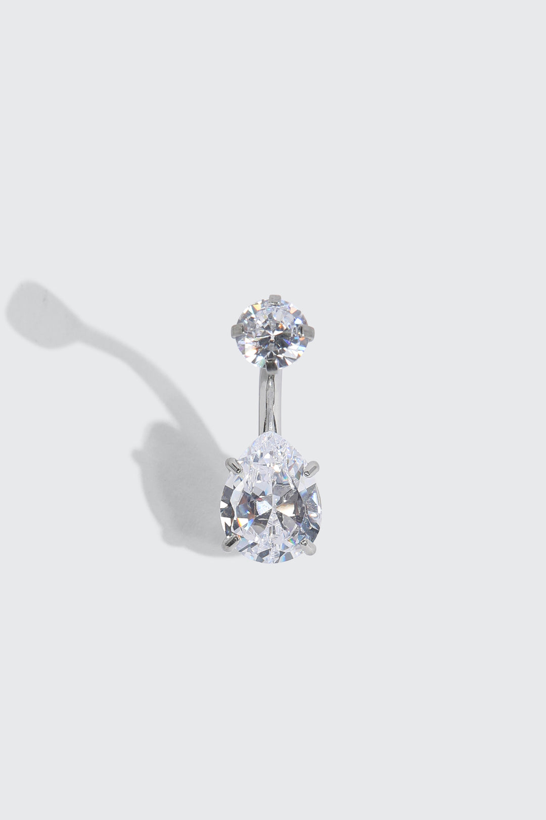 Curved Barbell Navel Piercing