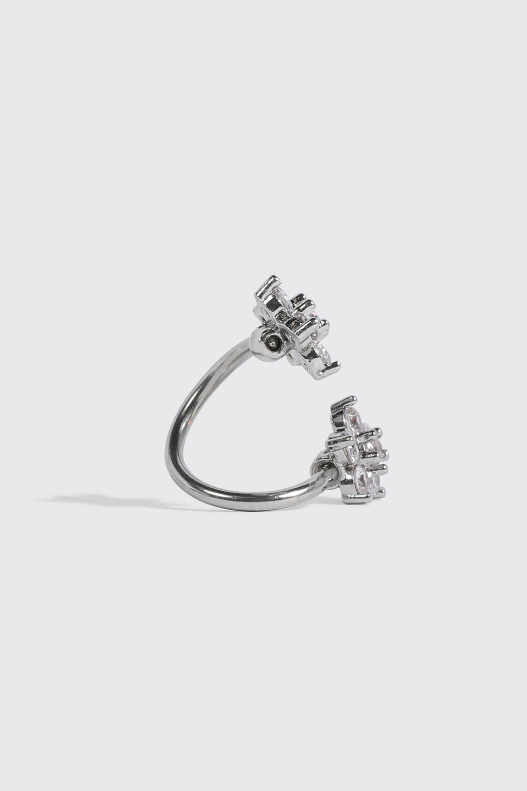 Twisted Flower Navel Piercing