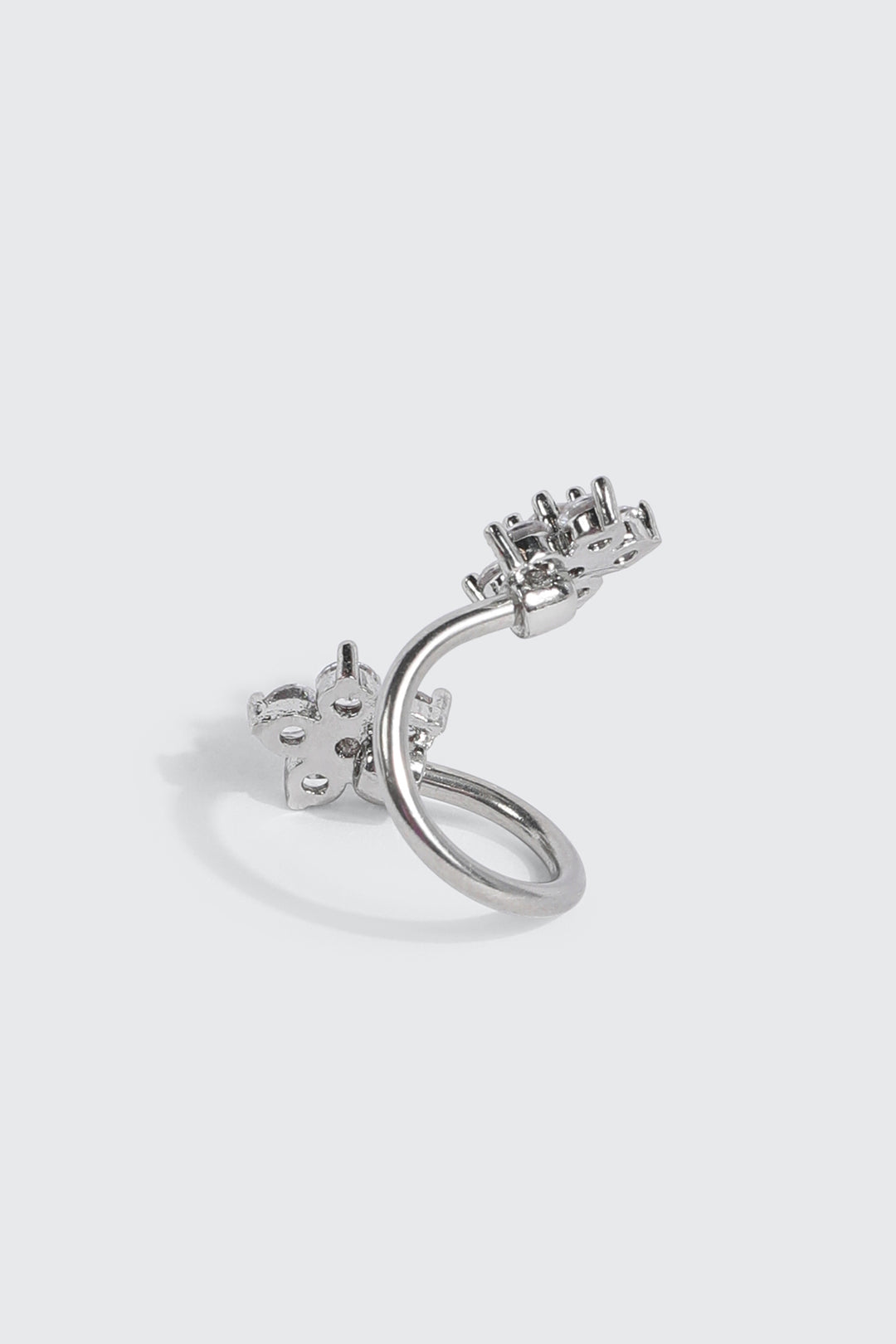 Twisted Flower Navel Piercing