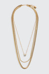3-Row Chain Necklace