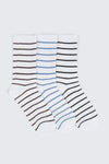 Striped Crew Socks